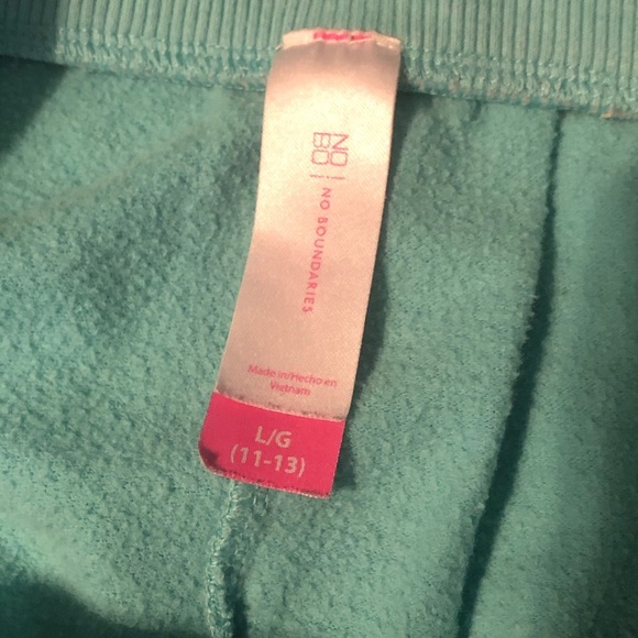 Turquoise sweat pants - Picture 3 of 3